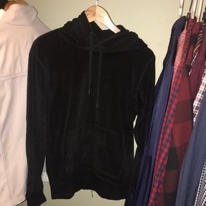 American eagle velvet hoodie